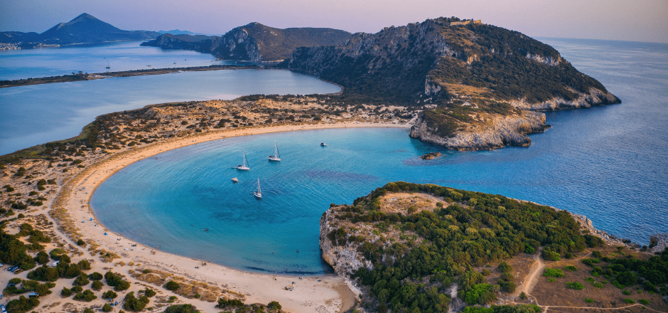 greek beach voidokoilia